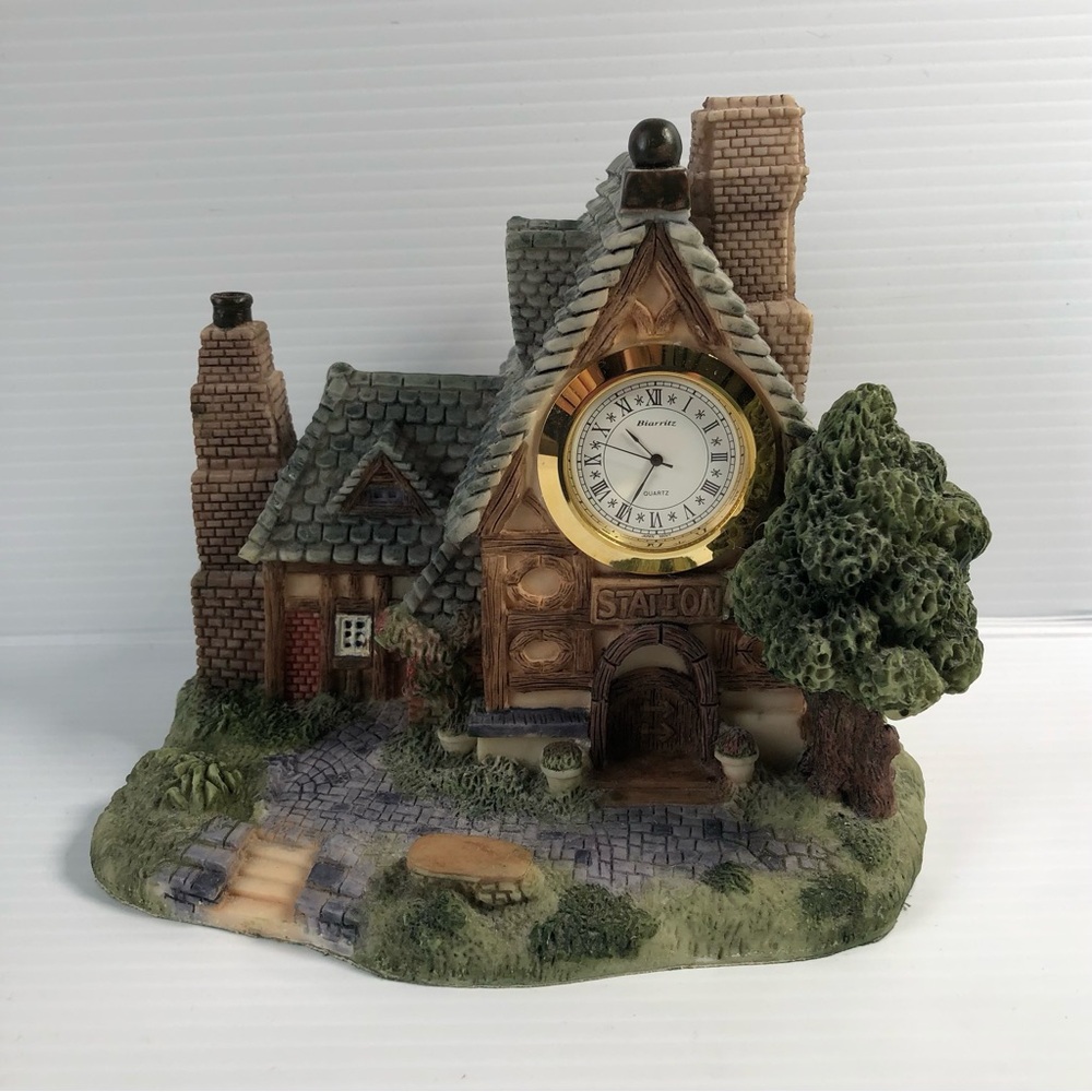 Vintage Station House Clock
